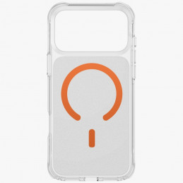 UNIQ LifePro Xtreme Magclick įkrovimo dėklas, skirtas iPhone 17 Pro Max – oranžinis