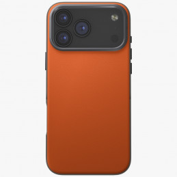 UNIQ Lyden DS dėklas, skirtas iPhone 17 Pro Max su Magclick įkrovimu – oranžinės ir pilkos spalvos