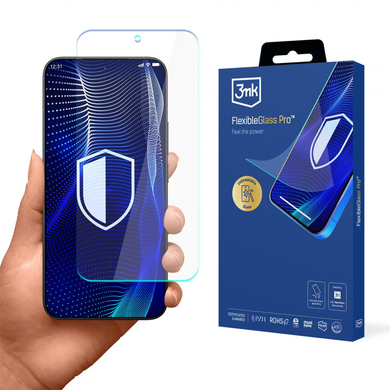 3mk „FlexibleGlass Pro“ hibridinis stiklas, skirtas „Xiaomi 15T Pro 5G“
