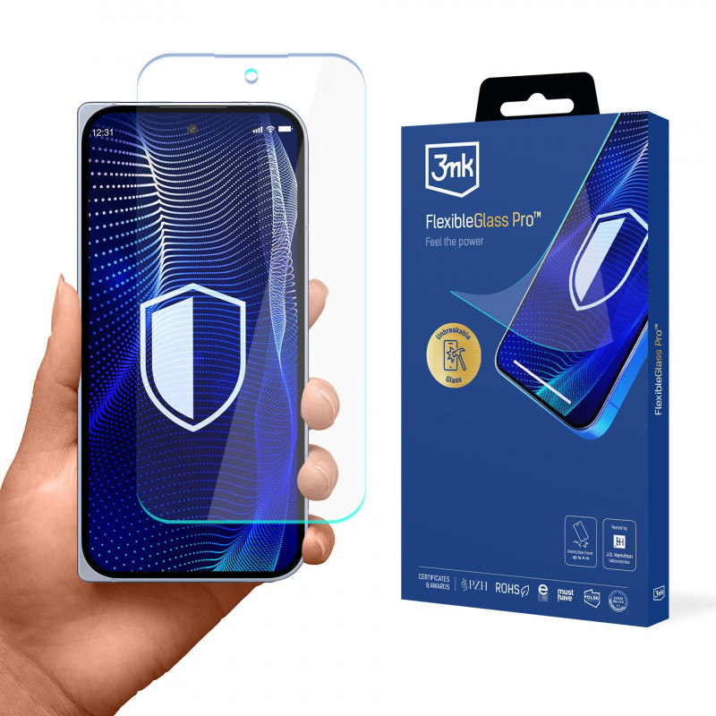 3mk „FlexibleGlass Pro Hybrid“ stiklas, skirtas „Google Pixel 10 Pro Fold“
