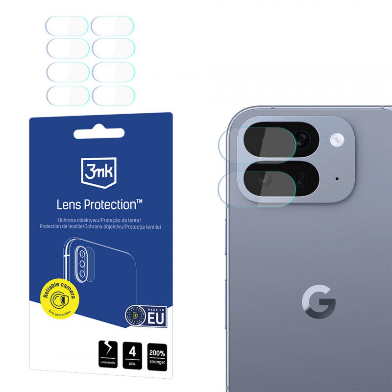 3mk objektyvo apsaugos kameros stiklas, skirtas „Google Pixel 10 Pro Fold“