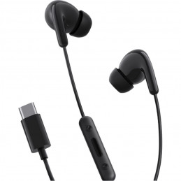 „Xiaomi BHR8930GL“ į ausis įdedamos laidinės ausinės su USB-C ir nuotolinio valdymo pultu – juodos