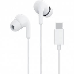 „Xiaomi BHR8931GL“ į ausis įdedamos laidinės ausinės su USB-C ir nuotolinio valdymo pultu – baltos