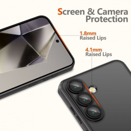 „Tech-Protect MagFlex MagSafe“ dėklas, skirtas „Samsung Galaxy S25 FE“ – juodas