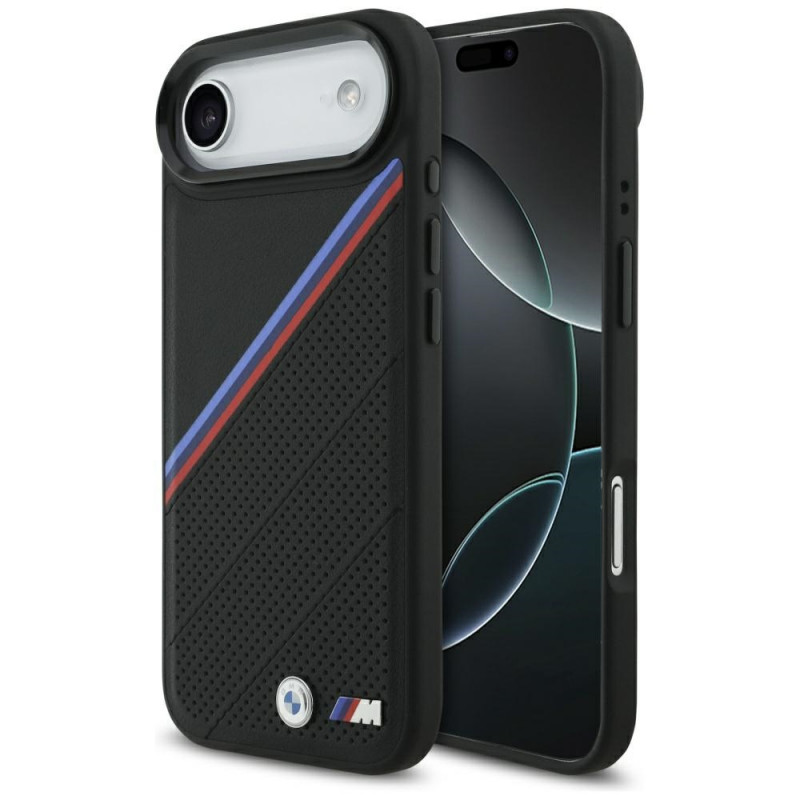 BMW M trispalvis metalinis logotipo „MagSafe“ dėklas, skirtas „iPhone 17 Air“ – juodas