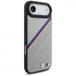 BMW M trispalvis metalinis logotipas su „MagSafe“ dėklu, skirtu „iPhone 17 Air“ – pilkas