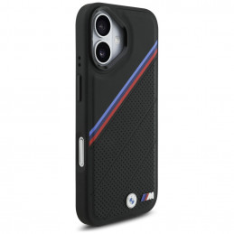 BMW M trispalvis metalinis logotipo „MagSafe“ dėklas, skirtas iPhone 17 – juodas