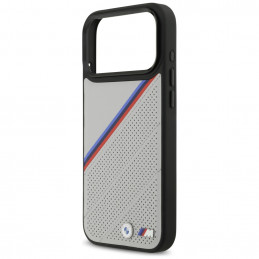 BMW M trispalvis metalinis logotipo „MagSafe“ dėklas, skirtas „iPhone 17 Pro Max“ – pilkas