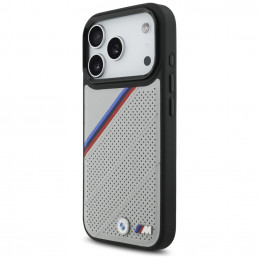 BMW M trispalvis metalinis logotipo „MagSafe“ dėklas, skirtas „iPhone 17 Pro“ – pilkas