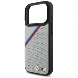 BMW M trispalvis metalinis logotipo „MagSafe“ dėklas, skirtas „iPhone 17 Pro“ – pilkas