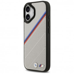 BMW M trispalvis metalinis logotipo „MagSafe“ dėklas, skirtas iPhone 17 – pilkas