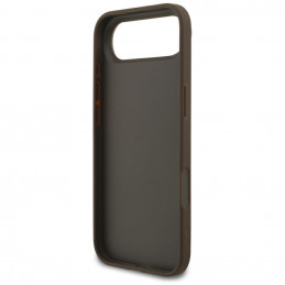„Guess 4G“ didelio logotipo dėklas, skirtas „iPhone 17 Air“ – rudas