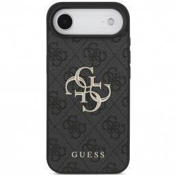 „Guess 4G“ didelio logotipo dėklas, skirtas „iPhone 17 Air“ – juodas