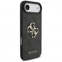 „Guess 4G“ didelio logotipo dėklas, skirtas „iPhone 17 Air“ – juodas