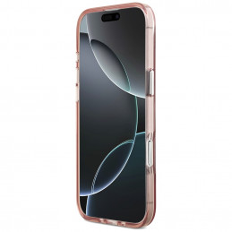 „Karl Lagerfeld IML Choupette Sketch Logo MagSafe“ dėklas, skirtas „iPhone 17 Air“ – rožinis