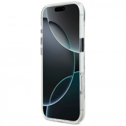 „Karl Lagerfeld IML Karl Sketch Logo MagSafe“ dėklas, skirtas „iPhone 17 Air“ – permatomas