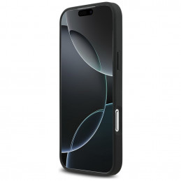 „Mercedes Plain“ lygios odos „MagSafe“ dėklas, skirtas „iPhone 17 Pro Max“ – juodas