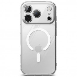 „Ringke Fusion“ magnetinis „MagSafe“ dėklas, skirtas „iPhone 17 Pro Max“ – skaidrus