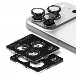 „Ringke“ kameros rėmelio apsauginių dėklų, skirtų „iPhone 17 Pro / 17 Pro Max“, 2 vnt. pakuotė – juodas