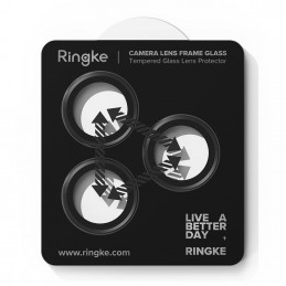 „Ringke“ kameros rėmelio apsauginių dėklų, skirtų „iPhone 17 Pro / 17 Pro Max“, 2 vnt. pakuotė – juodas