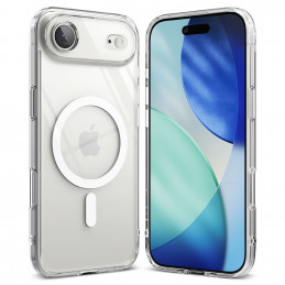 „Ringke Fusion“ magnetinis „MagSafe“ dėklas, skirtas „iPhone 17 Air“ – skaidrus