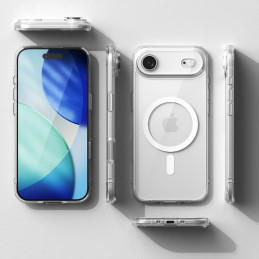 „Ringke Fusion“ magnetinis „MagSafe“ dėklas, skirtas „iPhone 17 Air“ – skaidrus