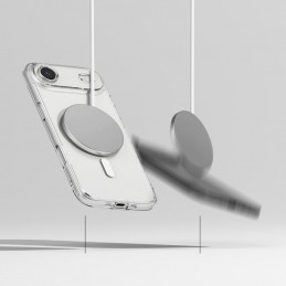 „Ringke Fusion“ magnetinis „MagSafe“ dėklas, skirtas „iPhone 17 Air“ – skaidrus