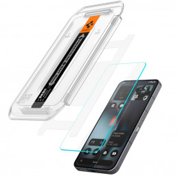 „Spigen Glas.TR EZ Fit“ grūdinto stiklo 2 vnt. pakuotė, skirta „Nothing Phone 3“ – skaidrus
