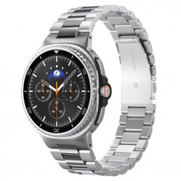 „Spigen Modern Fit Band“ apyrankė, skirta „Samsung Galaxy Watch 40/ 44/ 46 mm“ – sidabrinė