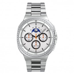 „Spigen Modern Fit Band“ apyrankė, skirta „Samsung Galaxy Watch 40/ 44/ 46 mm“ – sidabrinė