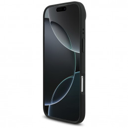 BMW M dygsniuotas logotipo „MagSafe“ dėklas, skirtas „iPhone 17 Air“ – juodas