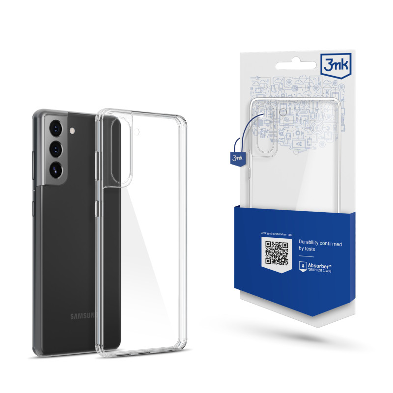 3mk skaidrus dėklas, skirtas Samsung Galaxy S21 FE 5G - skaidrus