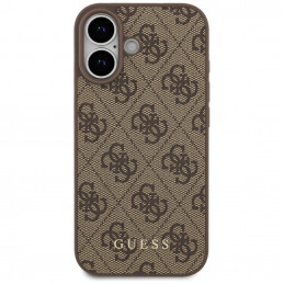 „Guess 4G Classic“ dėklas, skirtas „iPhone 17“ – rudas