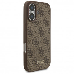 „Guess 4G Classic“ dėklas, skirtas „iPhone 17“ – rudas