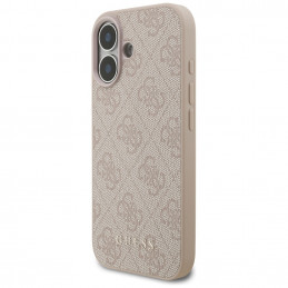 „Guess 4G Classic“ dėklas, skirtas „iPhone 17“ – rožinis