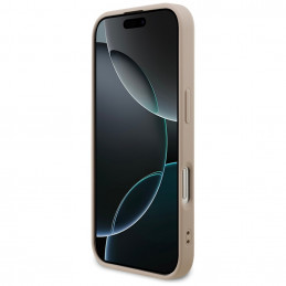 „Guess 4G Classic“ dėklas, skirtas „iPhone 17“ – rožinis