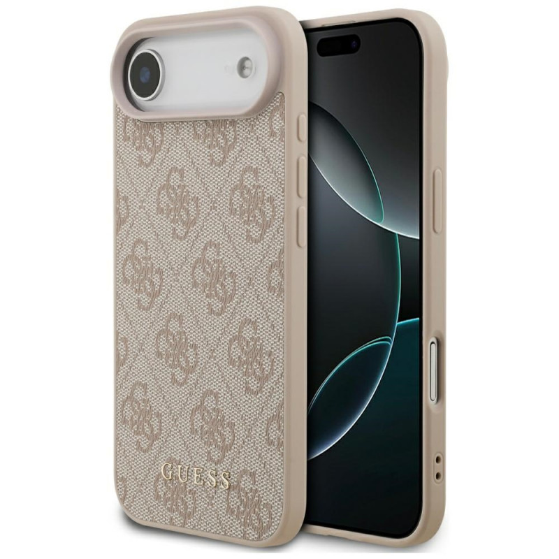 „Guess 4G Classic“ dėklas, skirtas „iPhone 17 Air“ – rožinis