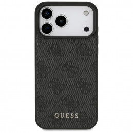 „Guess 4G Classic“ dėklas, skirtas „iPhone 17 Pro Max“ – juodas