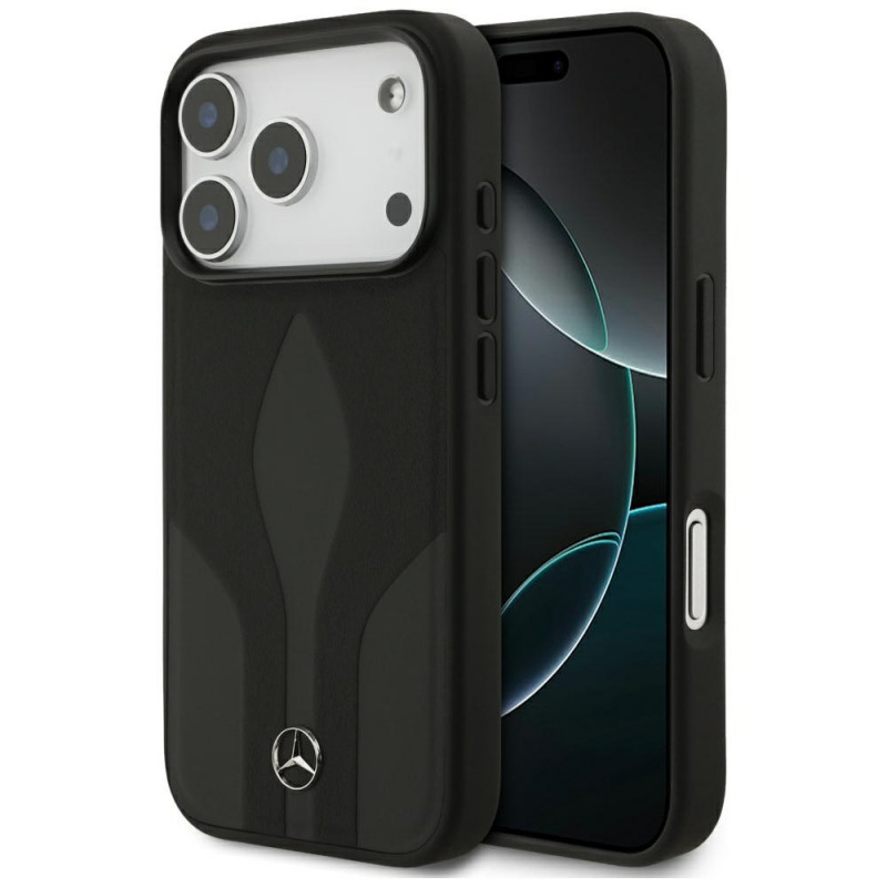 „Mercedes“ odinis „The Move MagSafe“ dėklas, skirtas „iPhone 17 Pro“ – juodas