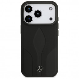 „Mercedes“ odinis „The Move MagSafe“ dėklas, skirtas „iPhone 17 Pro“ – juodas