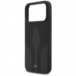„Mercedes“ odinis „The Move MagSafe“ dėklas, skirtas „iPhone 17 Pro Max“ – juodas