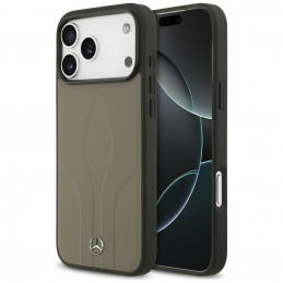 „Mercedes“ odinis „The Move MagSafe“ dėklas, skirtas „iPhone 17 Pro Max“ – smėlio spalvos