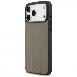 „Mercedes“ odinis „The Move MagSafe“ dėklas, skirtas „iPhone 17 Pro Max“ – smėlio spalvos