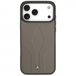„Mercedes“ odinis „The Move MagSafe“ dėklas, skirtas „iPhone 17 Pro Max“ – smėlio spalvos