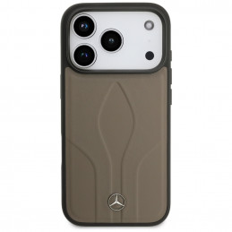 „Mercedes“ odinis „The Move MagSafe“ dėklas, skirtas „iPhone 17 Pro“ – smėlio spalvos
