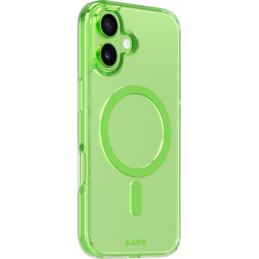 „Laut Crystal Fluro MagSafe“ dėklas, skirtas „iPhone 17“ – žalias