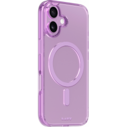 „Laut Crystal Fluro MagSafe“ dėklas, skirtas „iPhone 17“ – rožinis