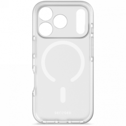 „Decoded DropTec“ permatomas „MagSafe“ dėklas, skirtas „iPhone 17 Pro“ – permatomas