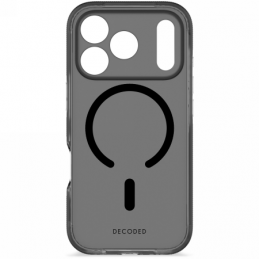 „Decoded DropTec“ permatomas „MagSafe“ dėklas, skirtas „iPhone 17 Pro“ – juodas