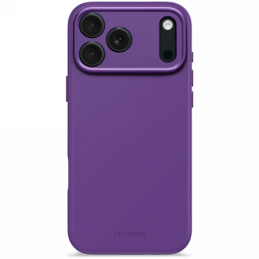 „Decoded“ antimikrobinis silikoninis „MagSafe“ dėklas, skirtas „iPhone 17 Pro Max“ – violetinis